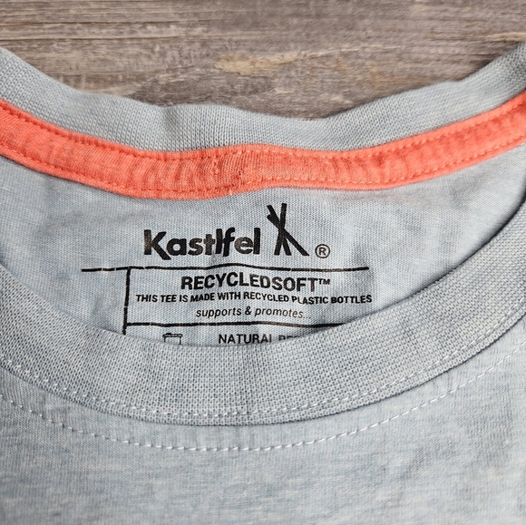Kastlfel Graphic Tshirt Size Large Rocky Mountain National Park Light Blue - Picture 3 of 8